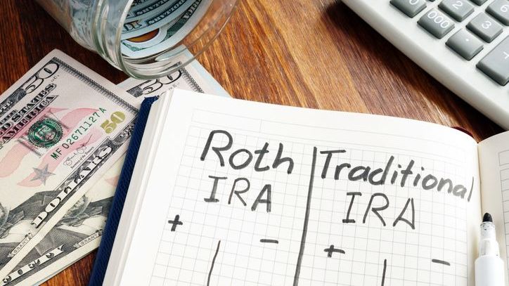 A Roth IRA and traditional IRA both offer tax advantages. 